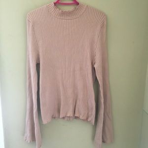 Plus Size Bell Sleeve Sweater